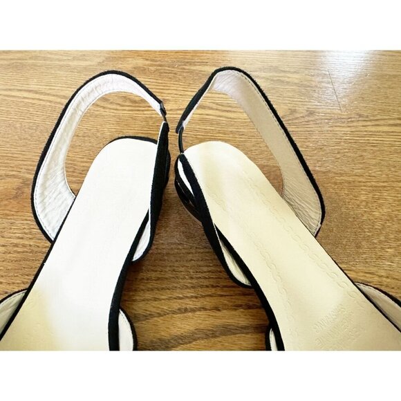 Pointed Toe Sandal with Chunky Heel, Adjustable Ankle Strap NIB - Picture 6 of 10